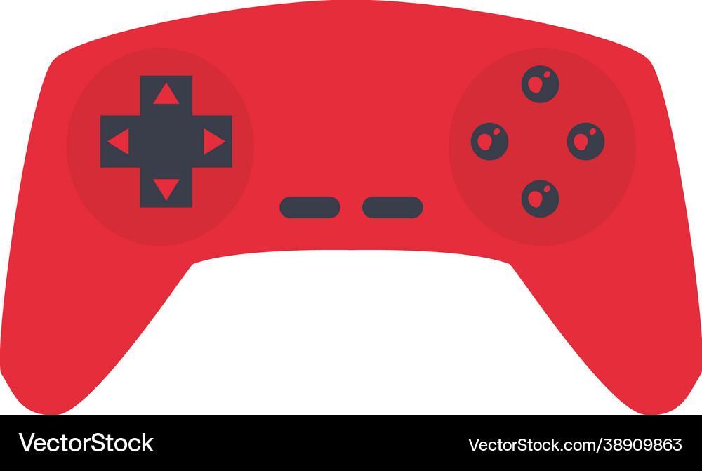 Videogame control design Royalty Free Vector Image