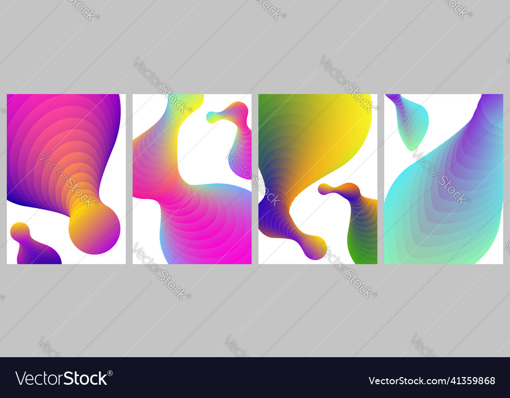 Background colorful design collection ellipse
