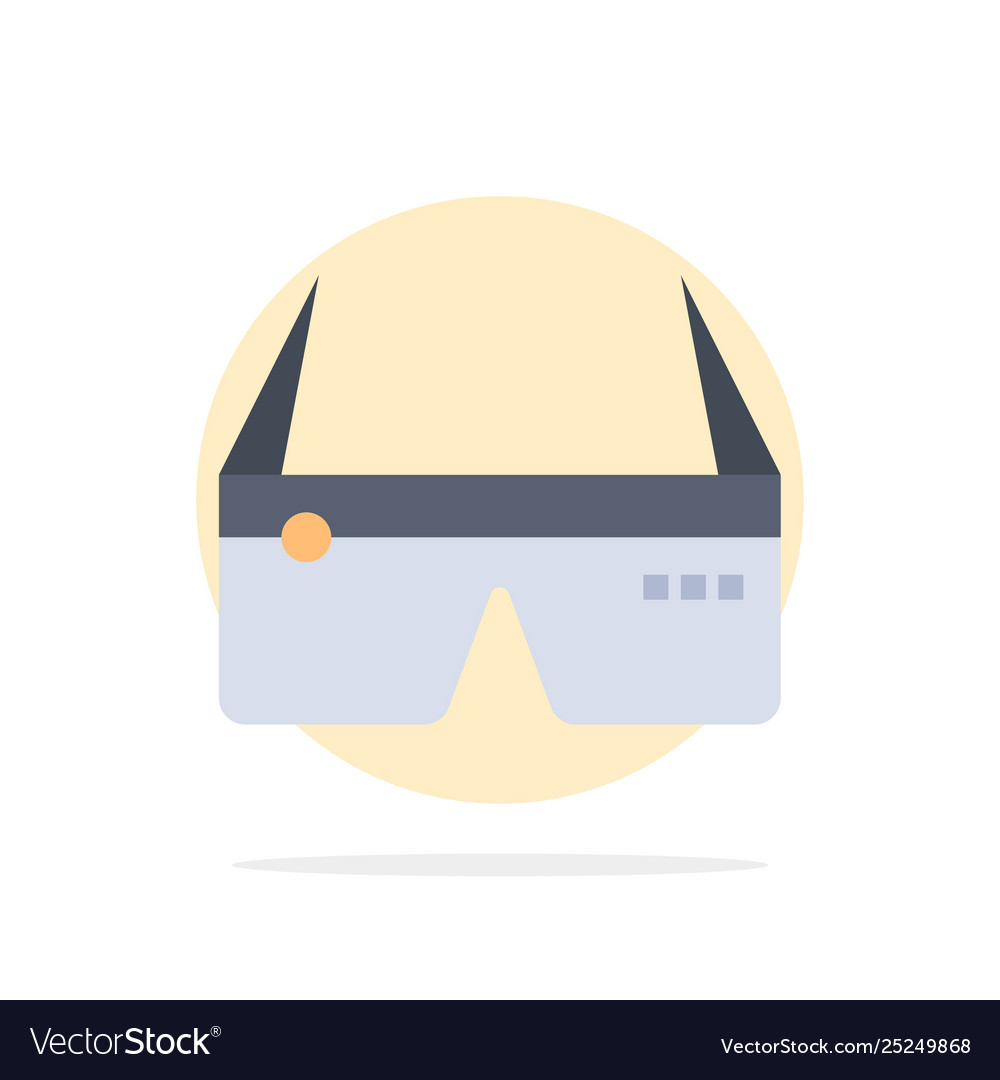 Computer computing digital glasses google Vector Image Computer computing digital glasses google