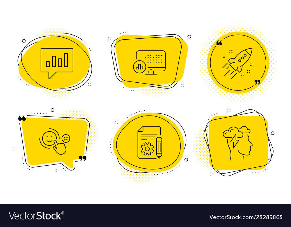 Documentation customer satisfaction and startup vector image Documentation customer satisfaction and startup