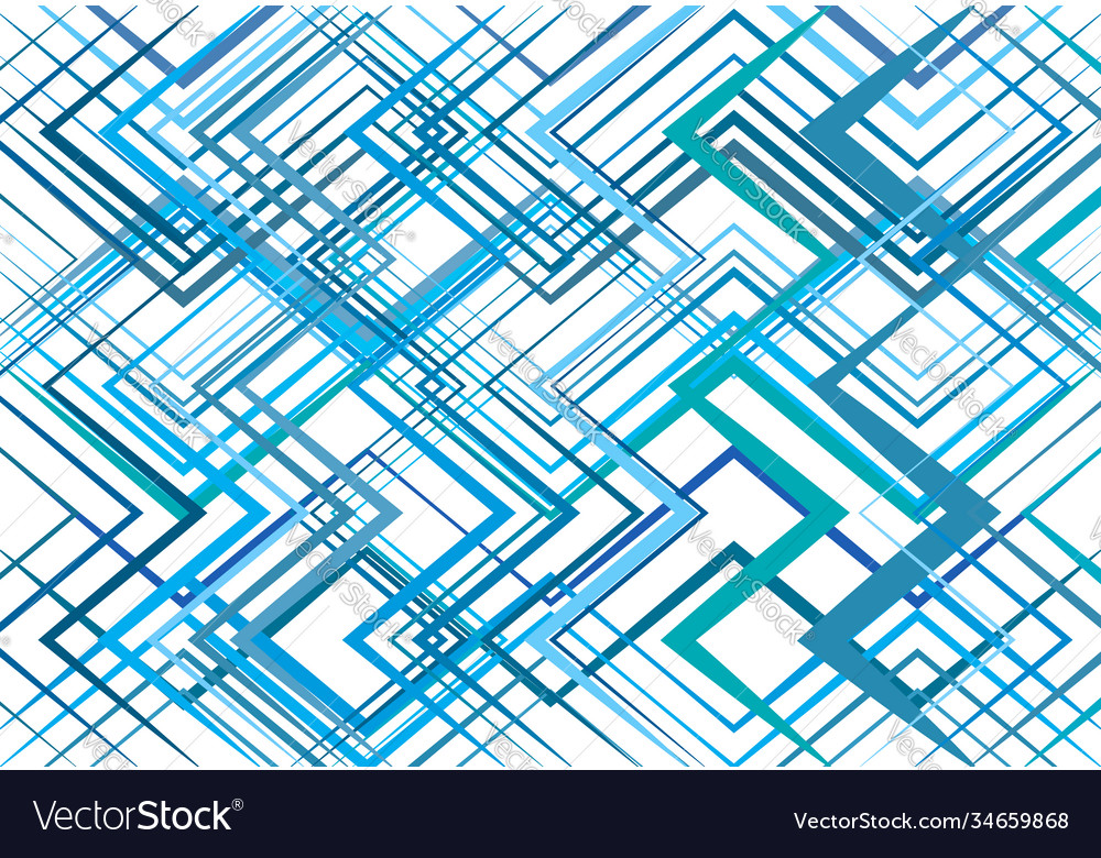 Geometric structure network chaotic jumble vector image Geometric structure network chaotic jumble