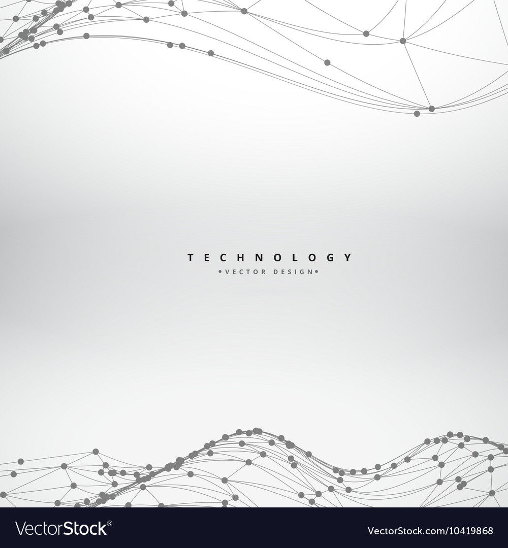 Mesh flowing wave background design