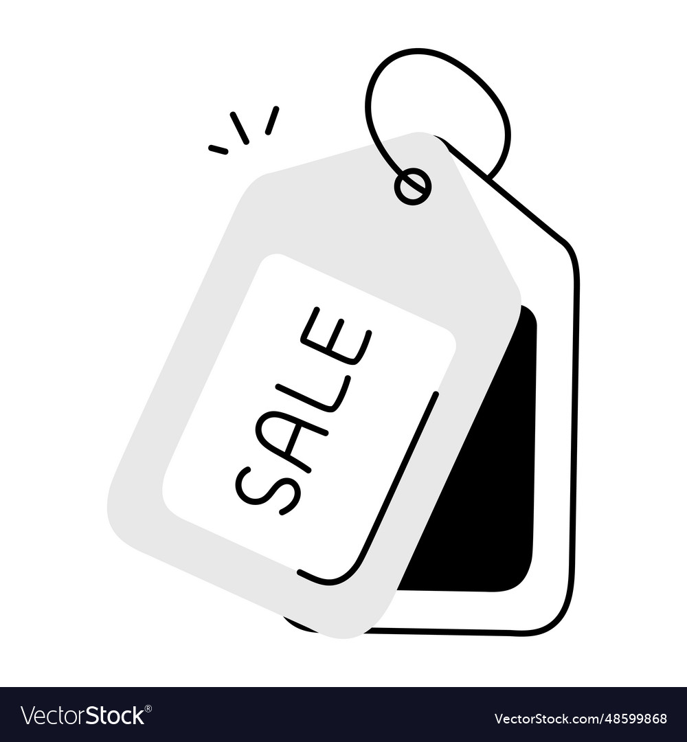 Sale tags Royalty Free Vector Image - VectorStock