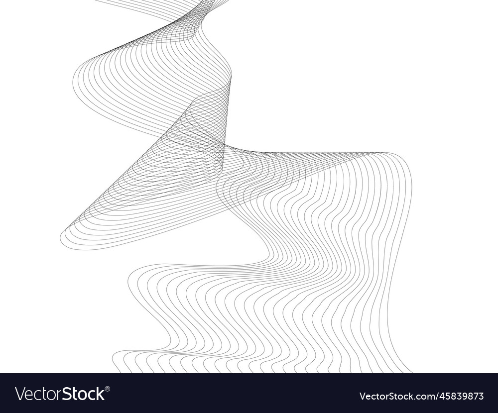 Abstract wave element for design digital vector image Abstract wave element for design digital