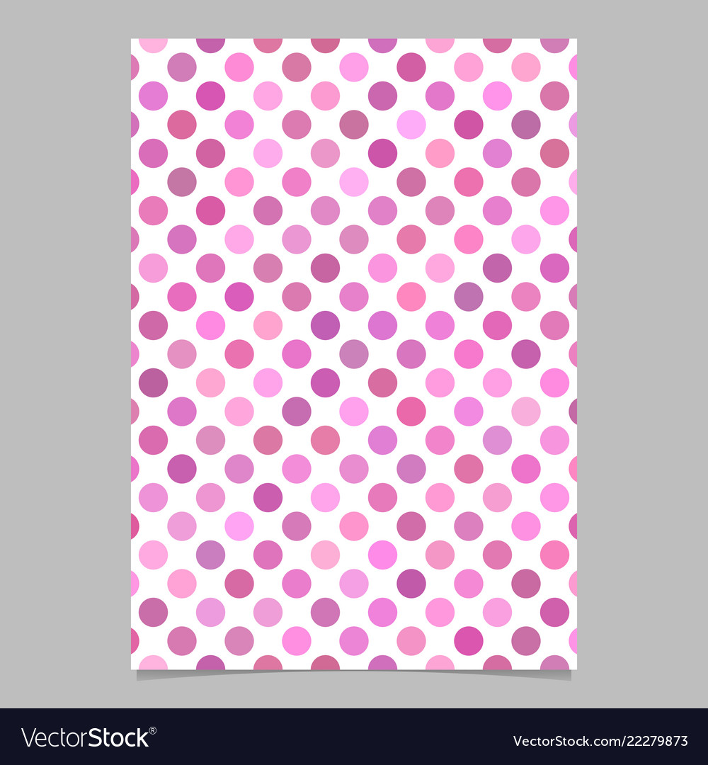 Geometric dot pattern background brochure template