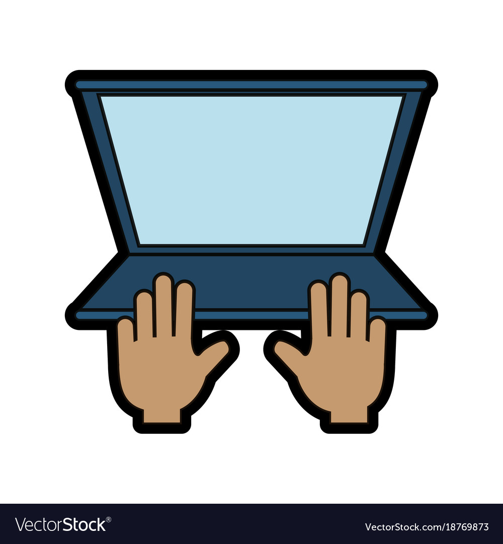 Laptop computer icon image