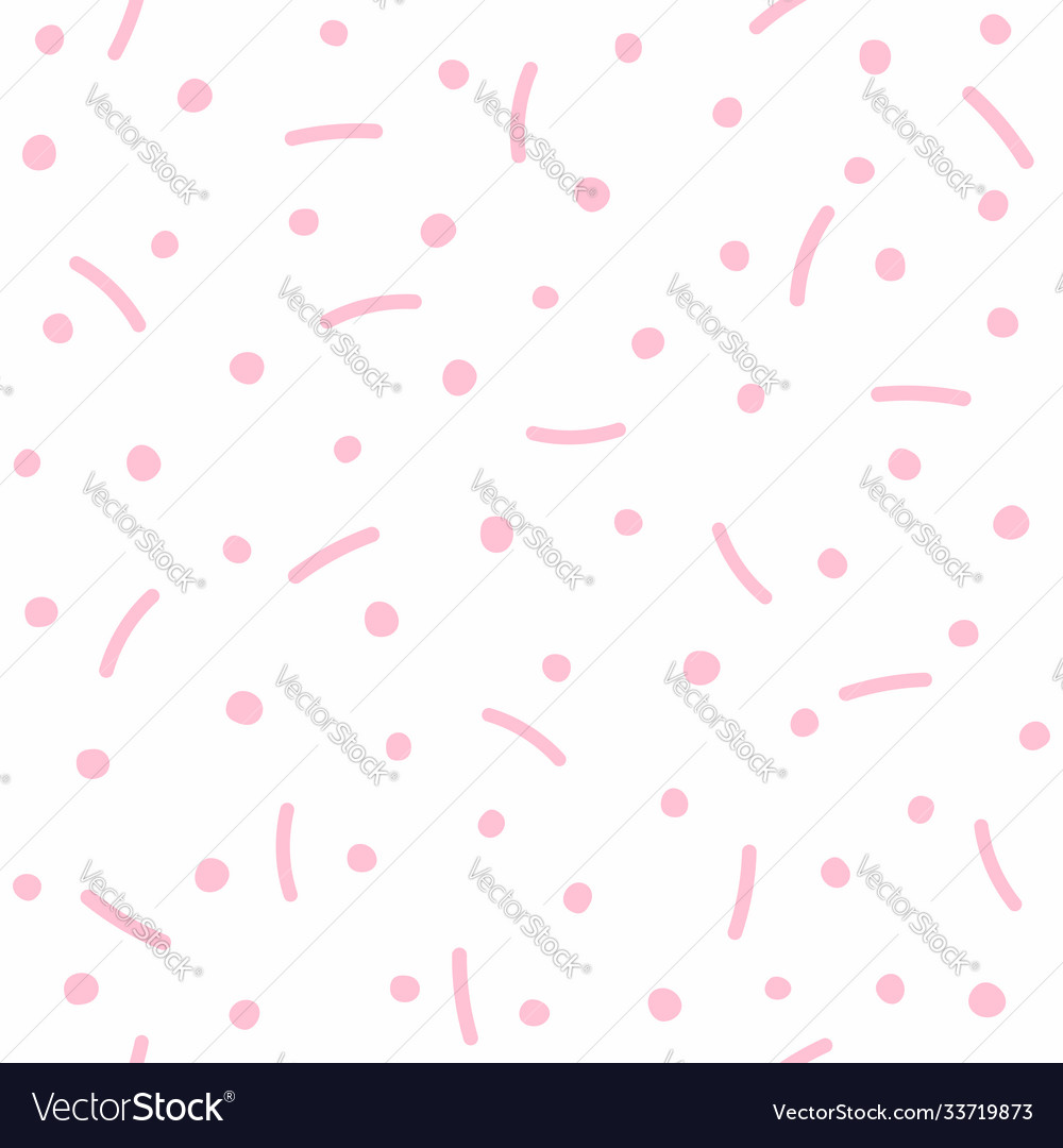 Simple seamless pattern with scattered short vector image Simple seamless pattern with scattered short