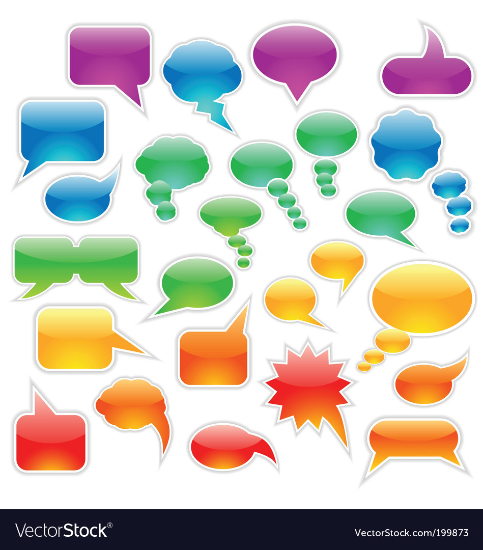 Speech Bubbles and Thought Clouds