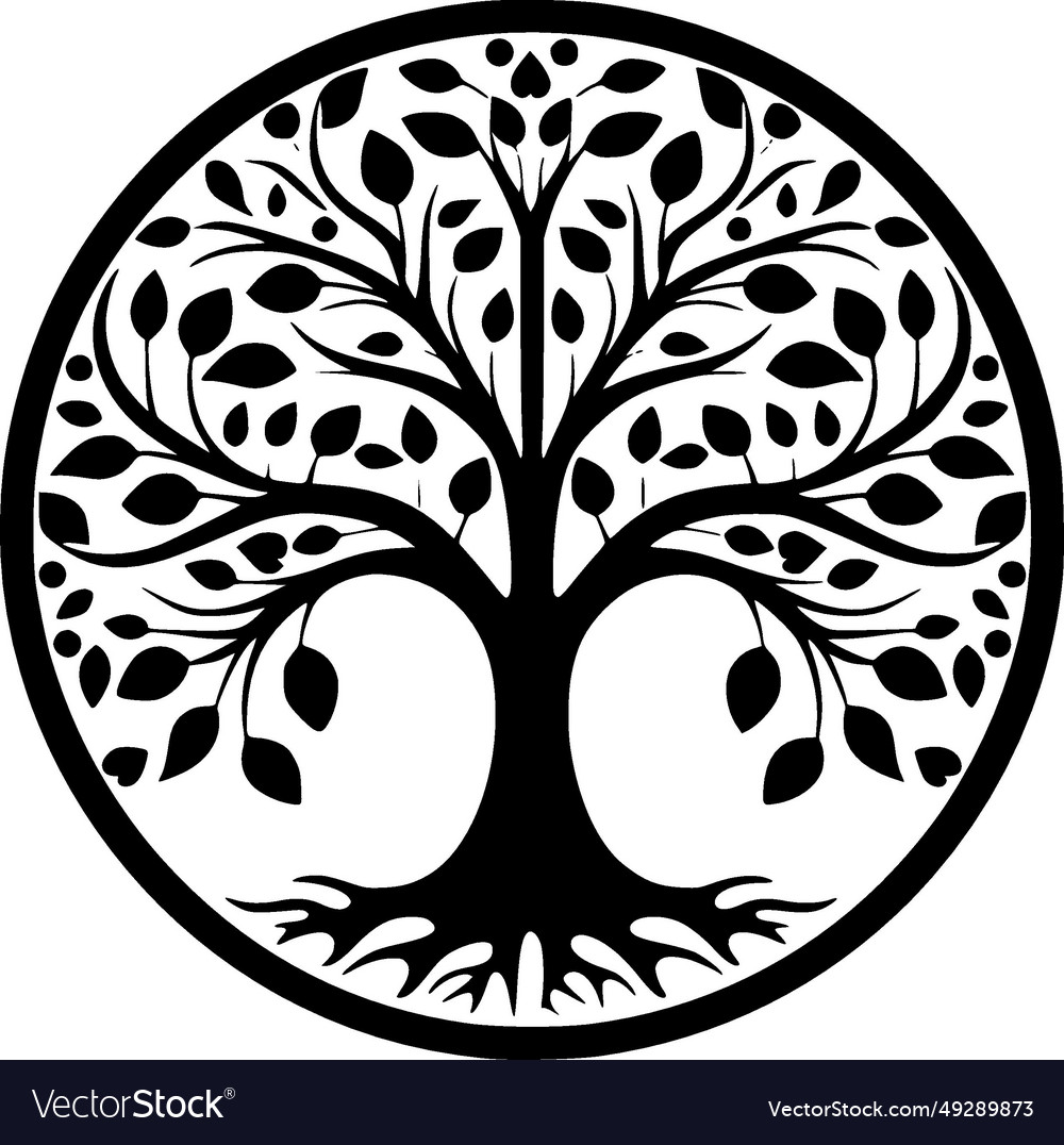 Tree - High Quality Logo - Ideal For T-shirt Vector Image