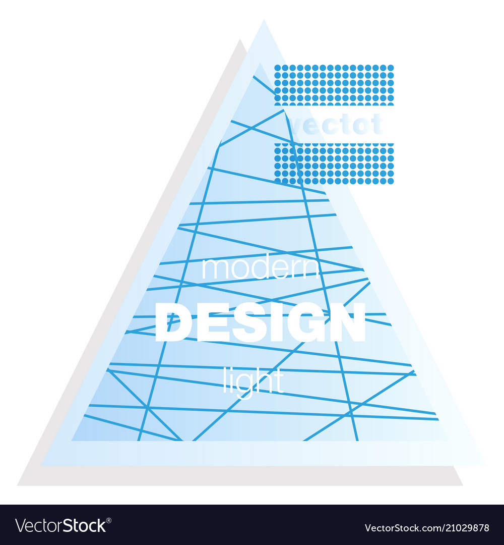 Abstract colorful triangle dynamic splash liquid vector image Abstract colorful triangle dynamic splash liquid