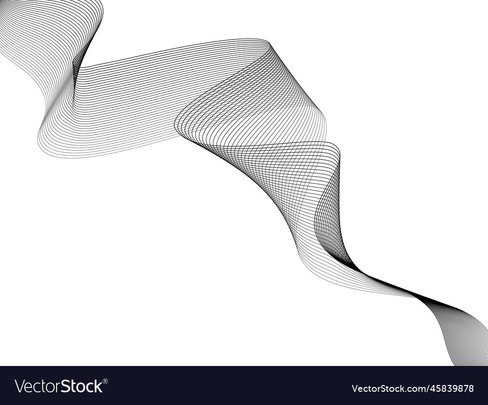 Abstract wave element for design digital vector image Abstract wave element for design digital