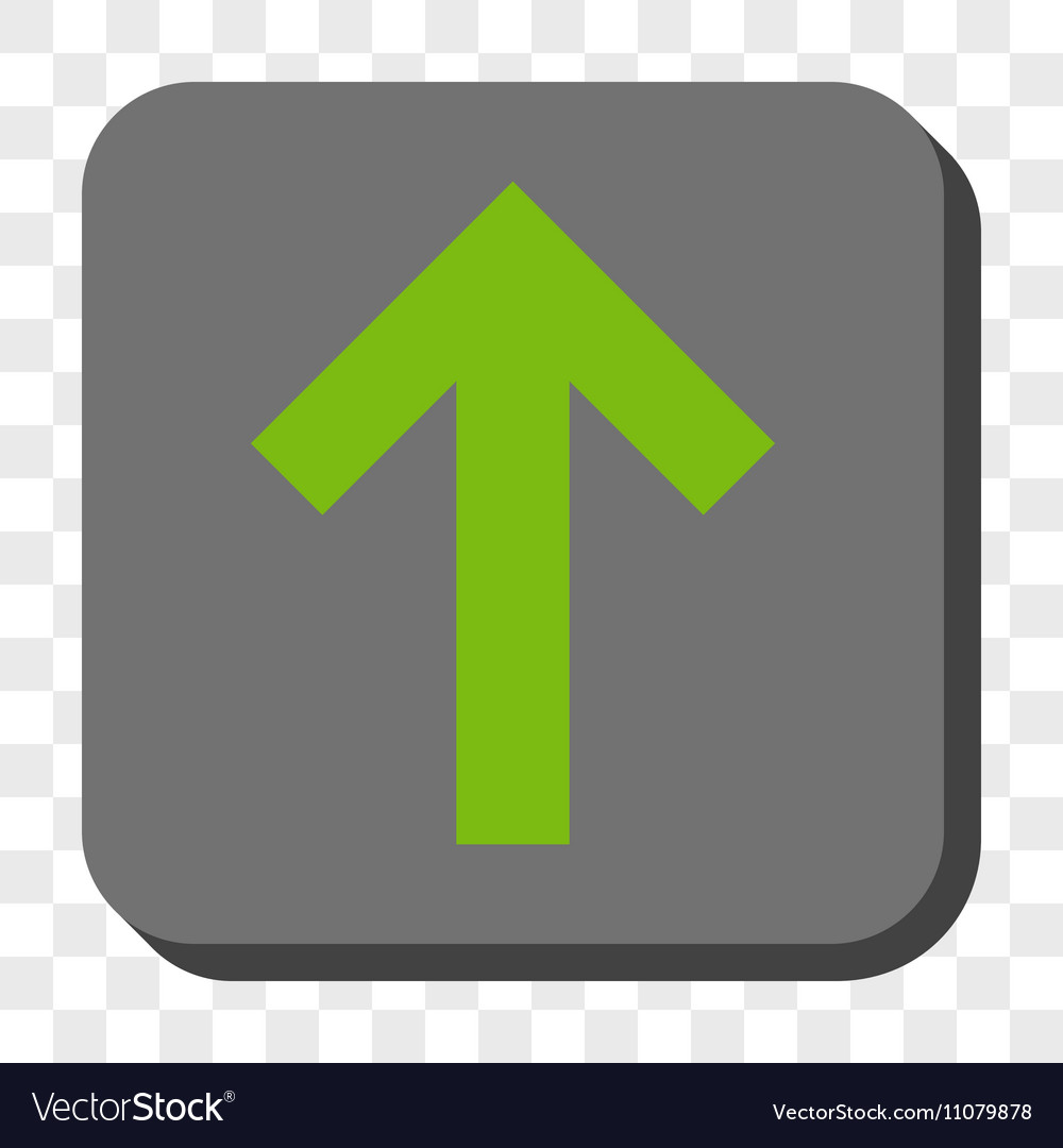 Arrow up rounded square button
