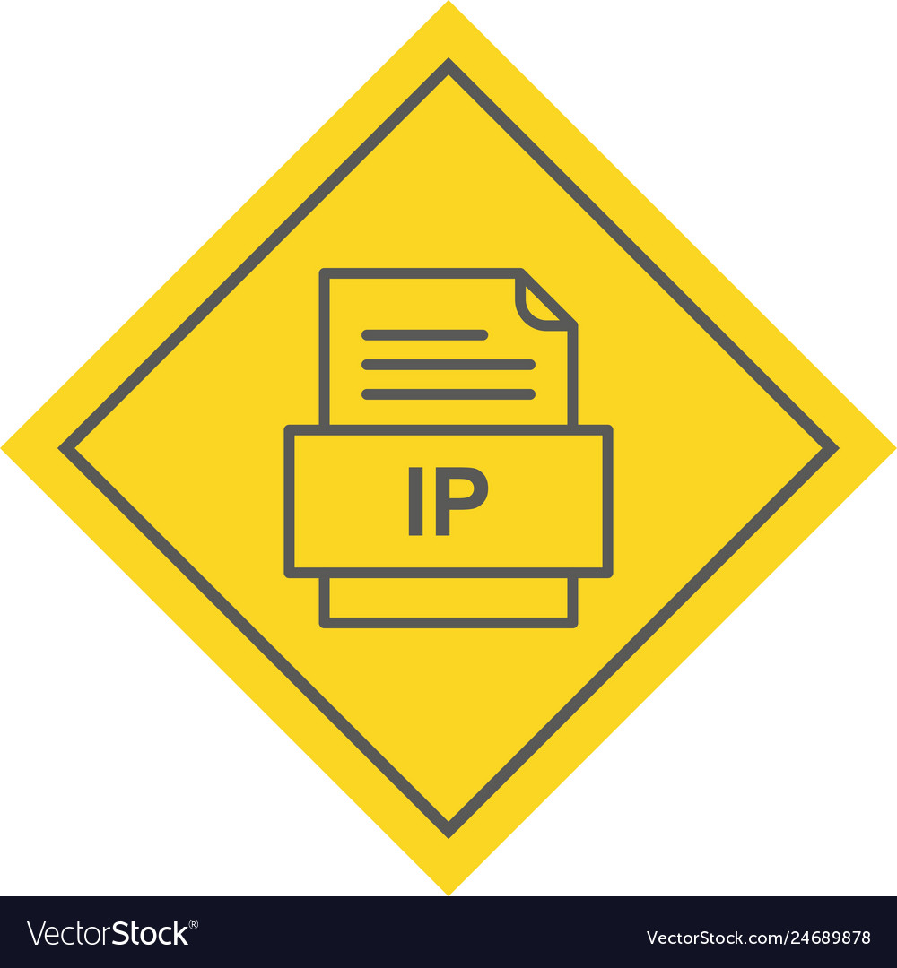 Ip file document icon