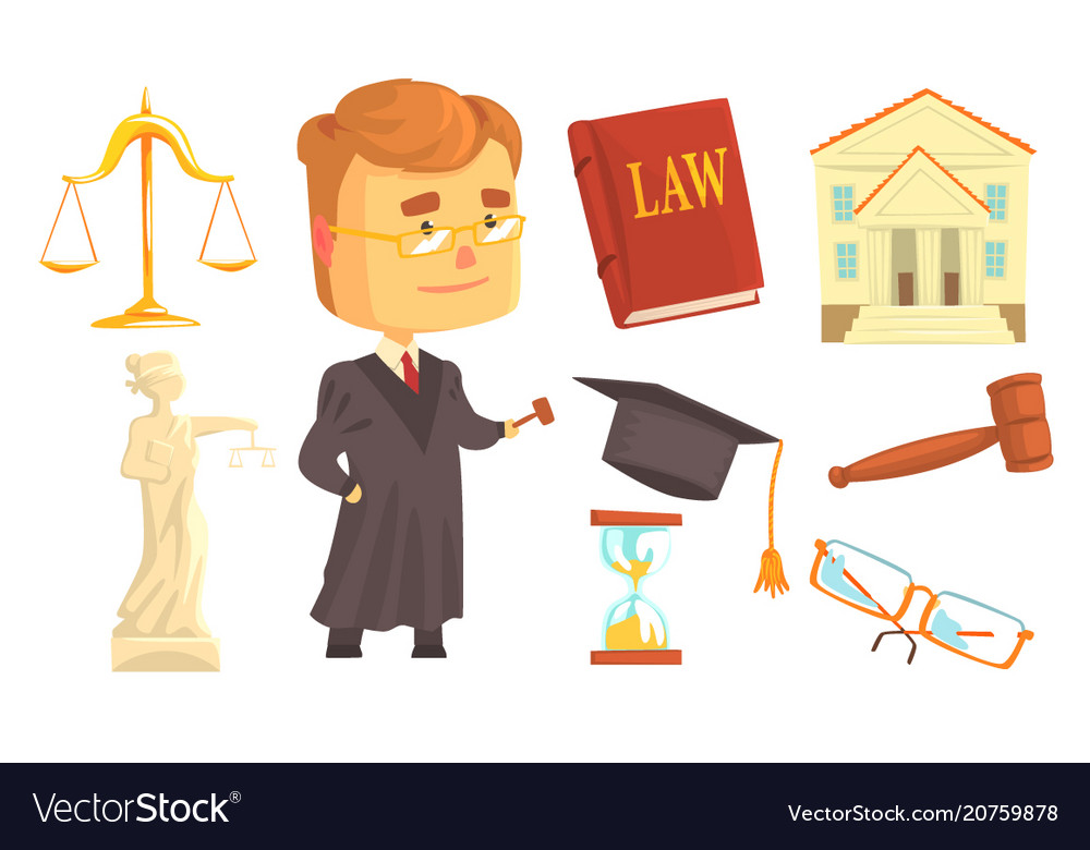 Judge and attributes judicial activity set