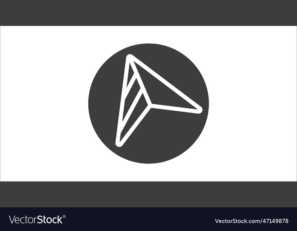 Navigation arrows icon filled