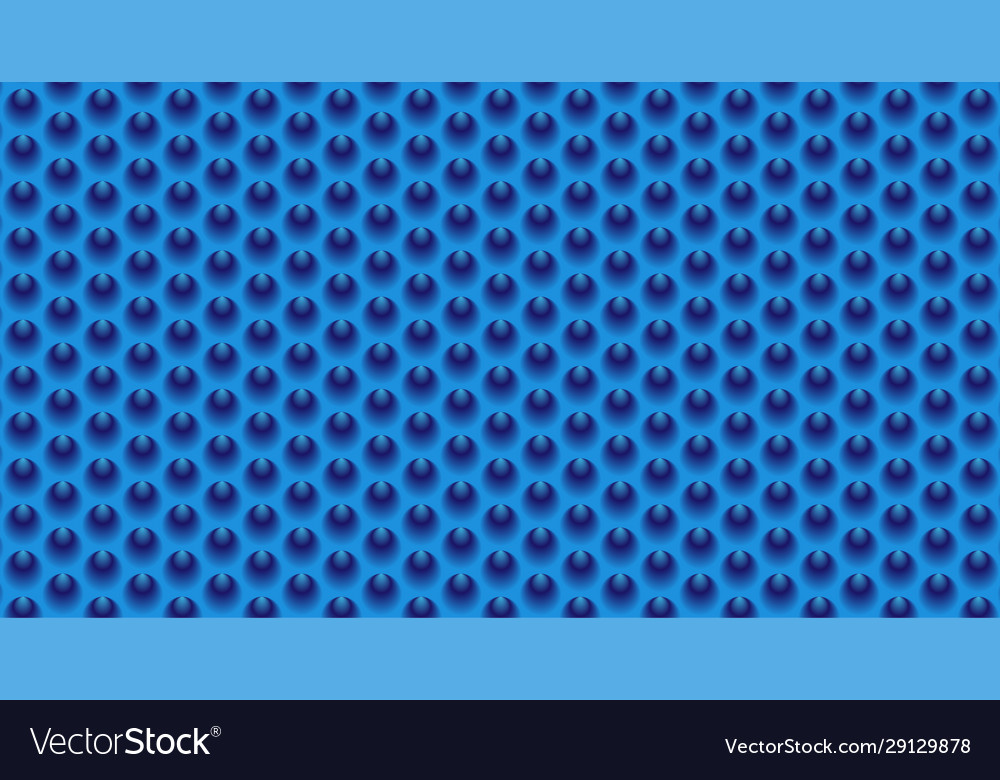 Pattern blue dot in circular hole