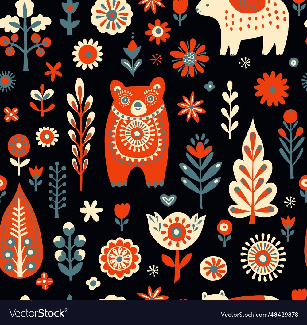 Simple minimalist scandinavian seamless pattern