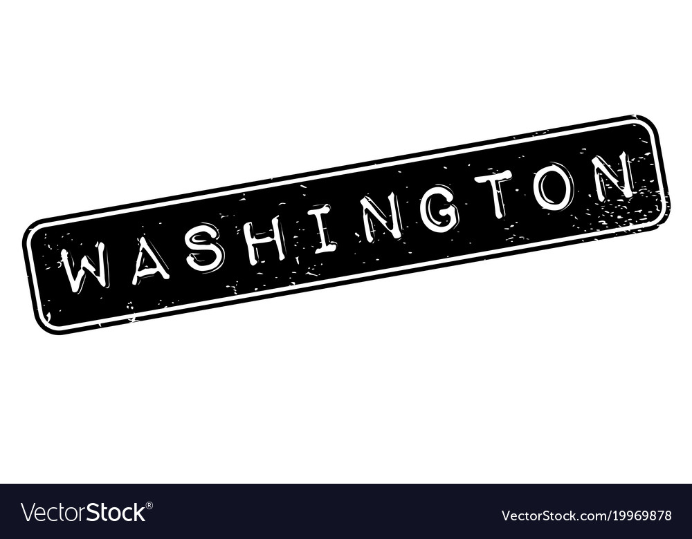 Washington rubber stamp