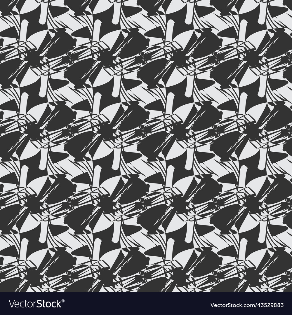 Dark rust texture seamless pattern vector image Dark rust texture seamless pattern