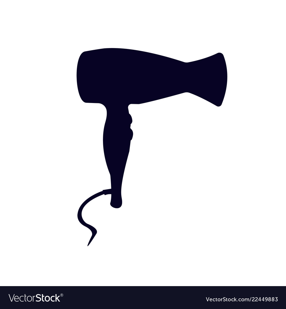 Hair dryer icon Royalty Free Vector Image - VectorStock