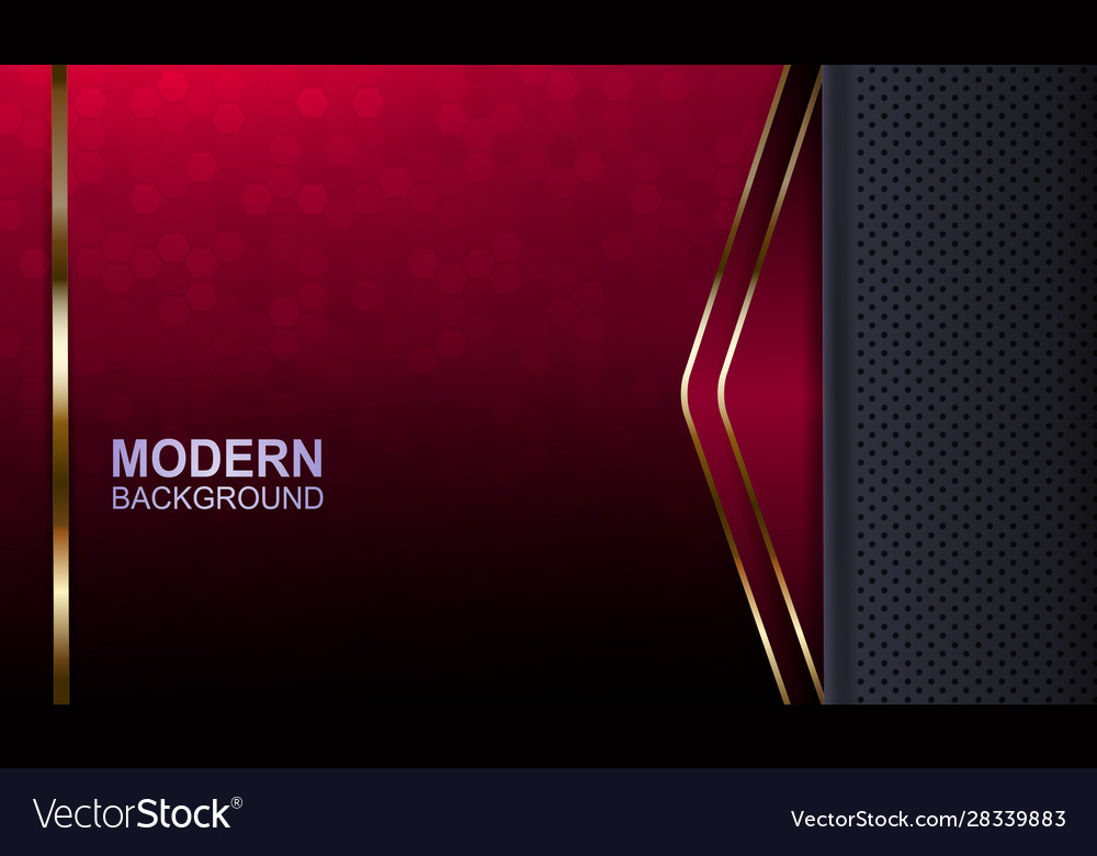 Textural red background with mosaic gray frame vector image Textural red background with mosaic gray frame