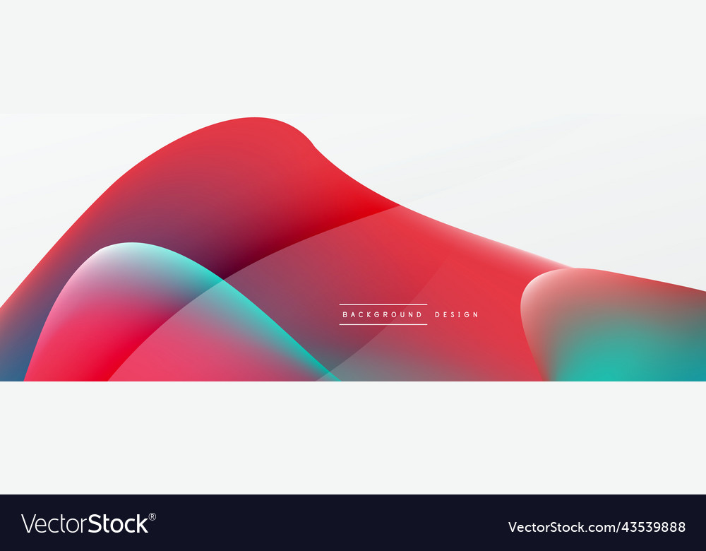 Abstract background fluid gradient color wave