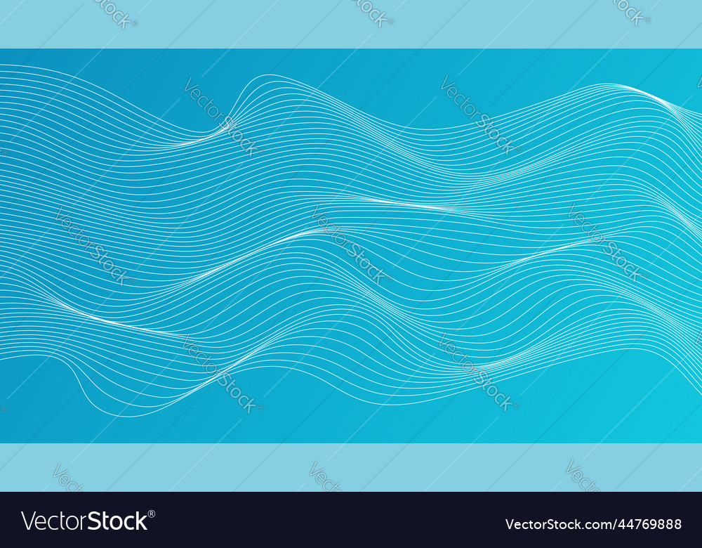 Abstract background with dynamic flowing lines