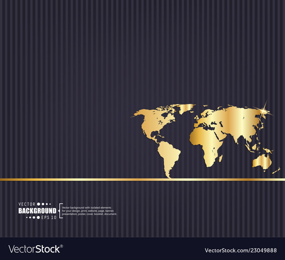 Abstract World Map Background