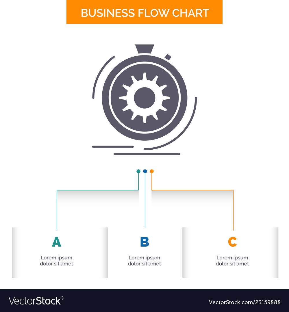 Action fast performance process speed business vector image Action fast performance process speed business