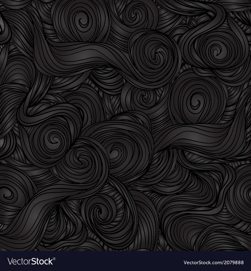 Dark Wave Swirl Pattern