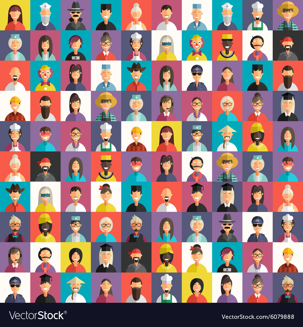 Diverse Professional Avatar Collection