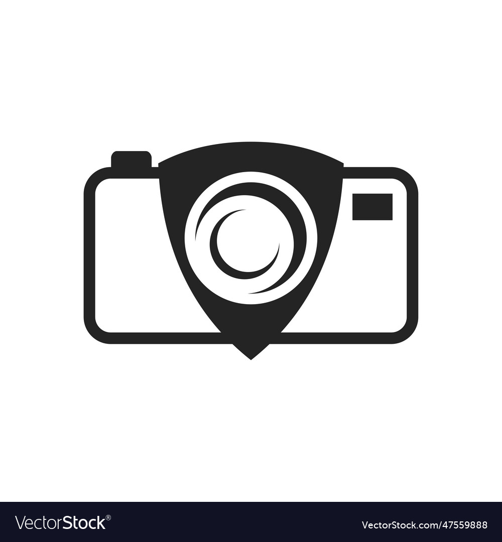 Photography logo template icon brand identity