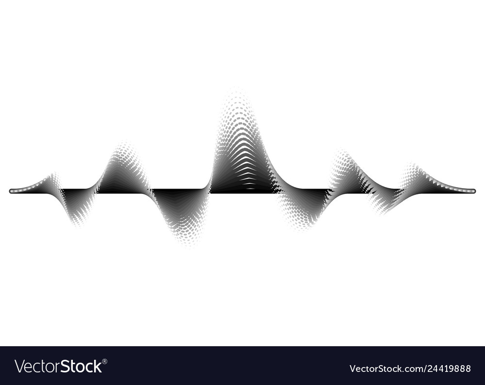 Sound wave background audio music Vector Image Sound wave background audio music