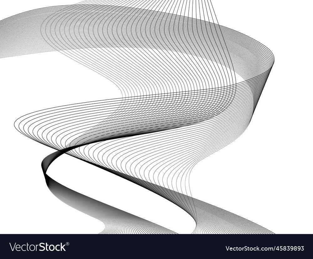 Abstract wave element for design digital Vector Image Abstract wave element for design digital