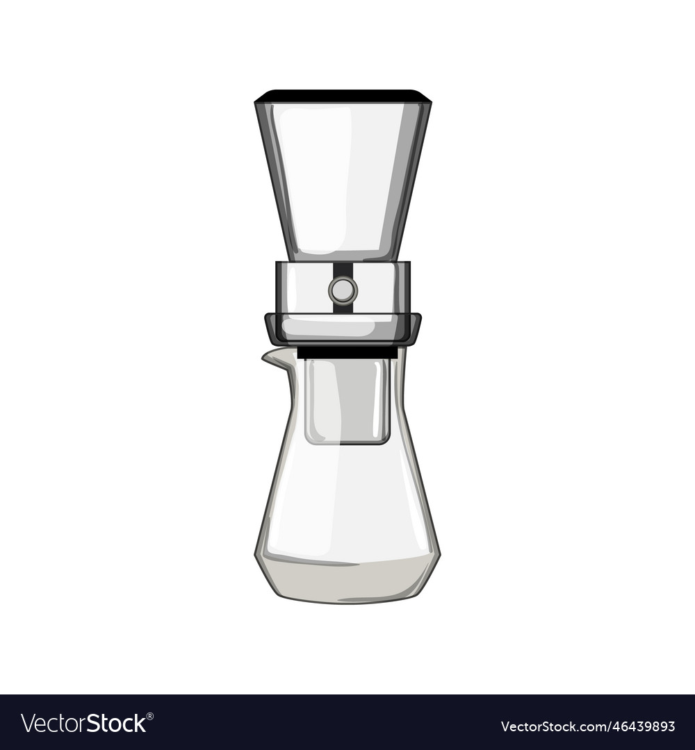 Drink ice drip coffee cartoon