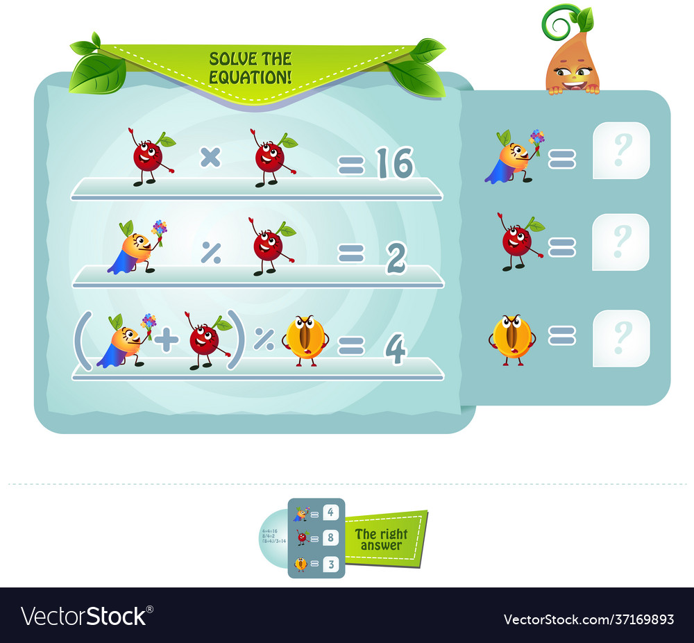 Math Puzzle Game - Logic Problems