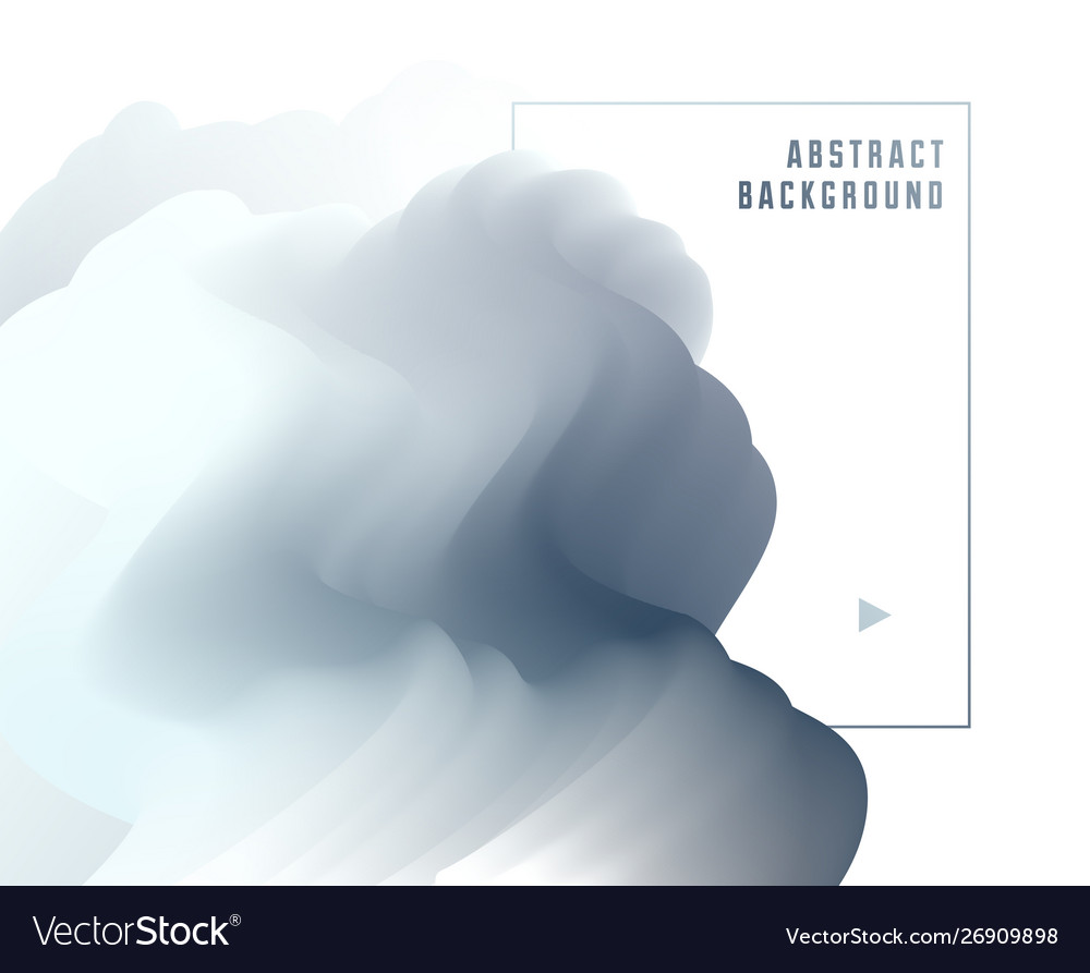 Abstract colorful fluid background dimensional vector image Abstract colorful fluid background dimensional