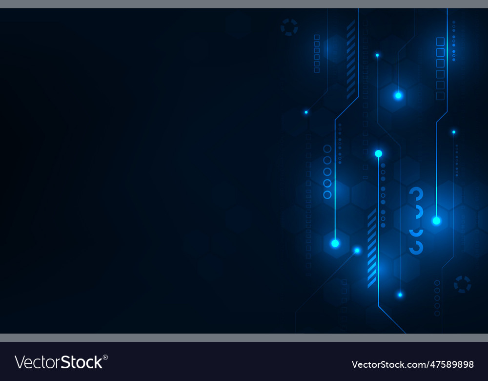 Abstract technology background hi tech digital vector image Abstract technology background hi tech digital