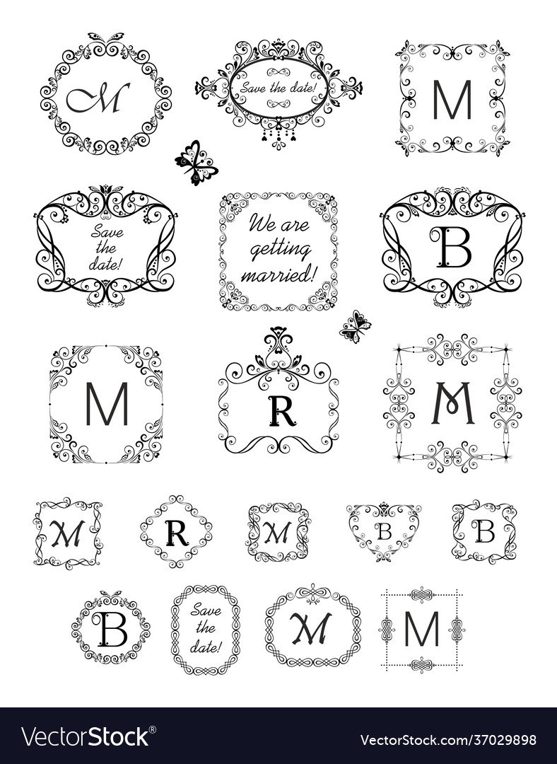 Elegant Frames & Vignettes