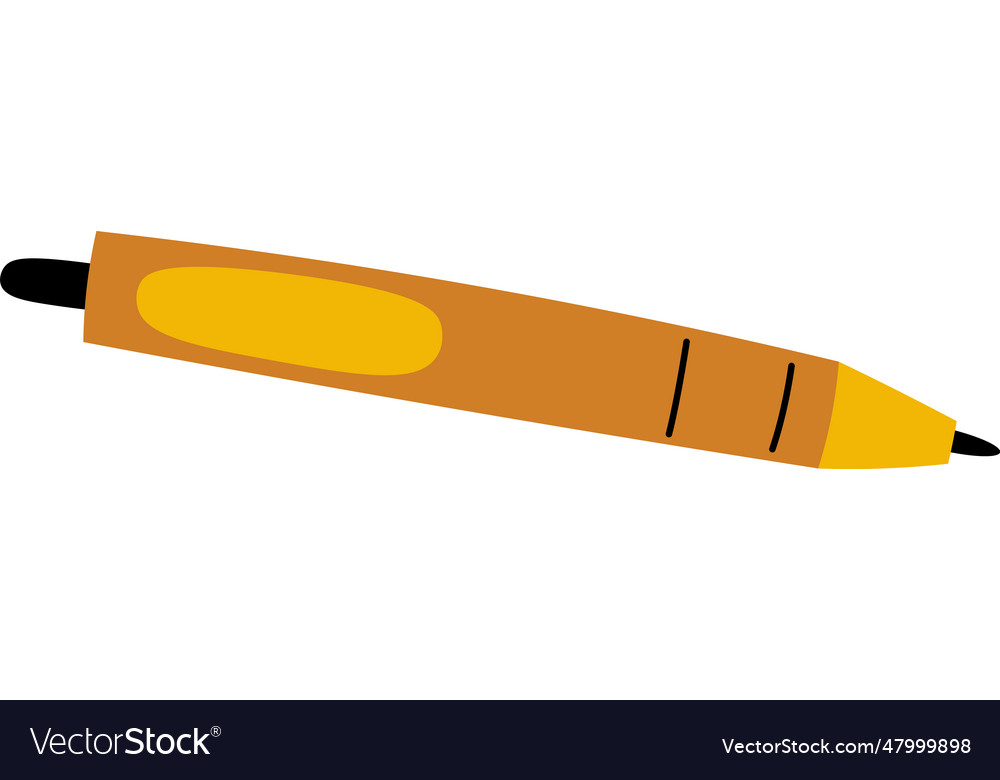 Pen stationery icon Royalty Free Vector Image - VectorStock