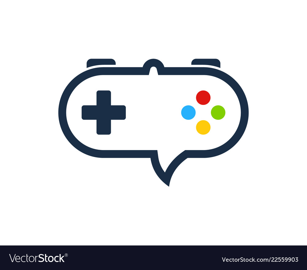 Game-Chat-Logo-Symbol-Design