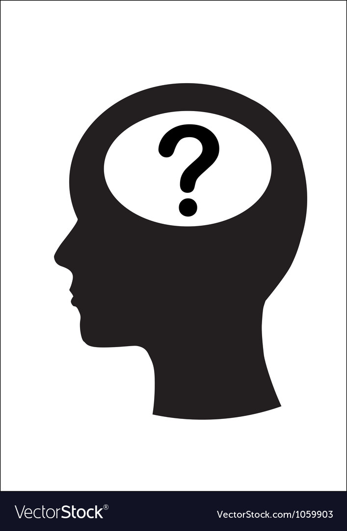 Man Contemplating a Question