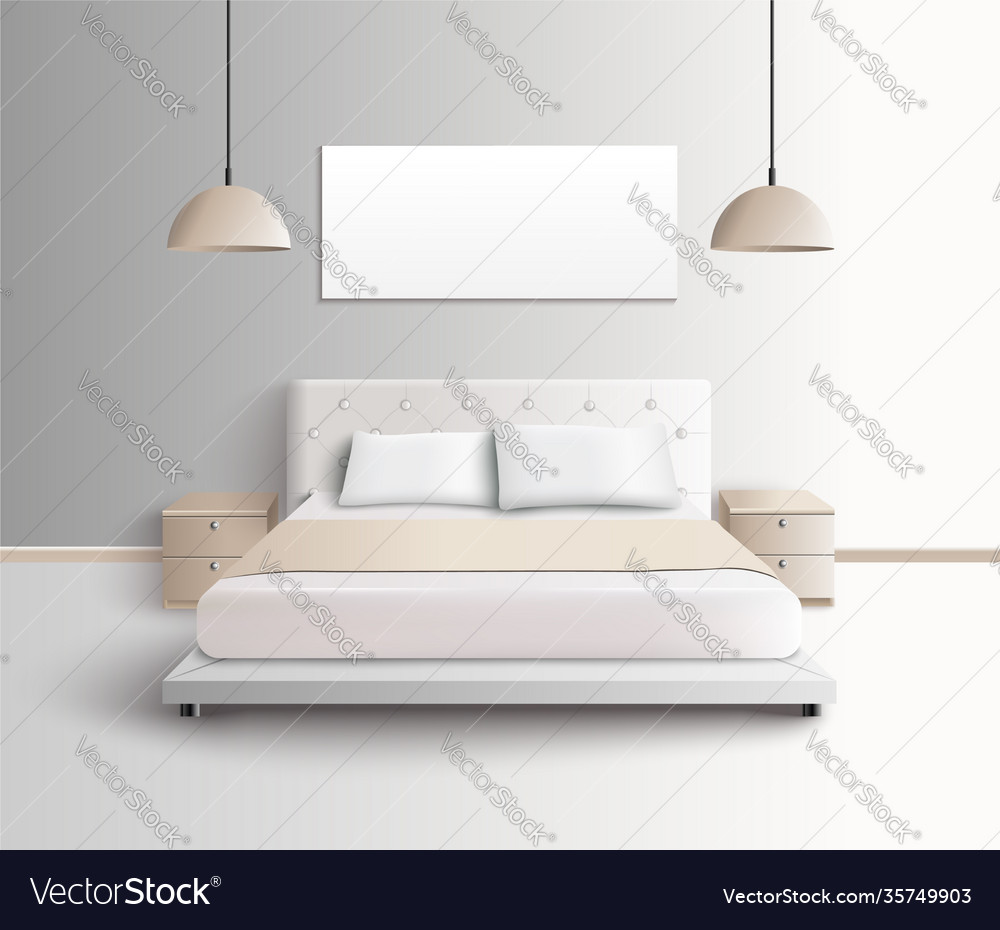 Moderne Schlafzimmer Zusammensetzung