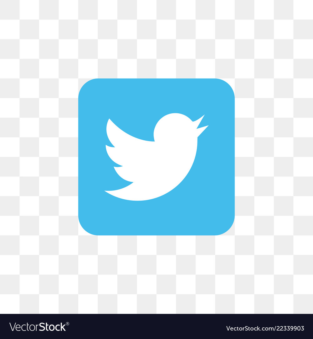 Twitter Social Media Icon Design Template Vector Image