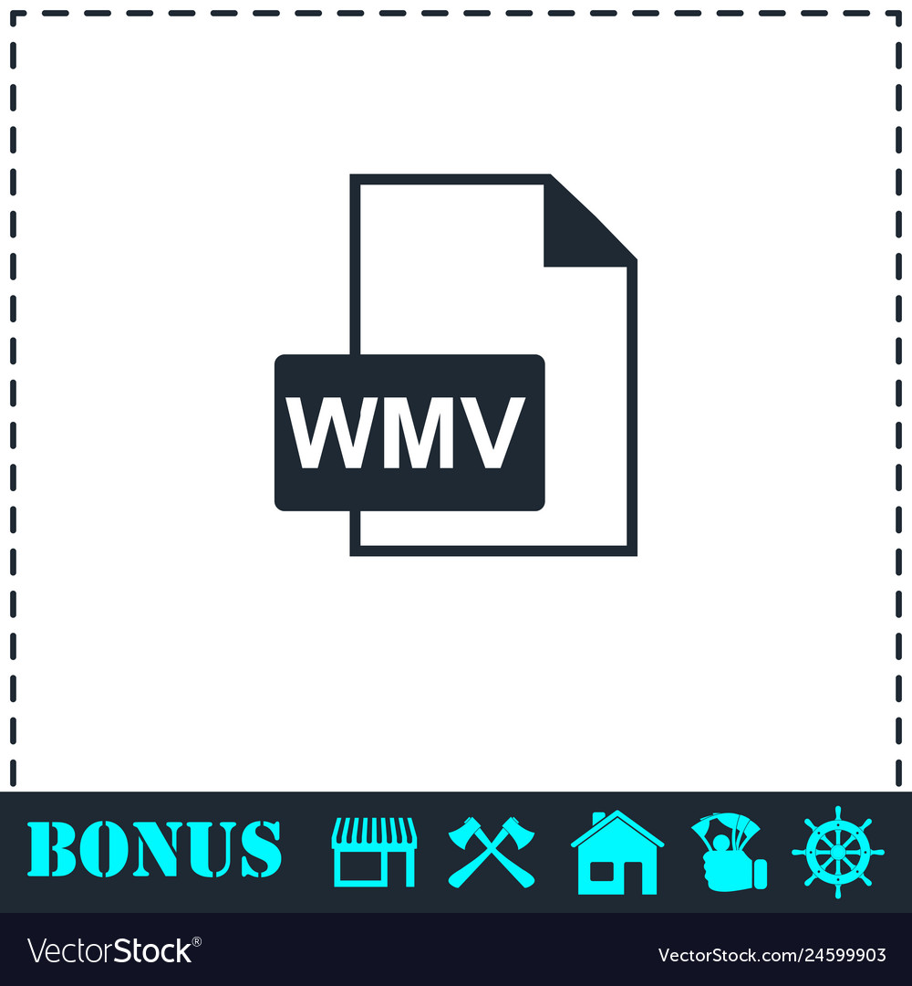 Wmv icon flat