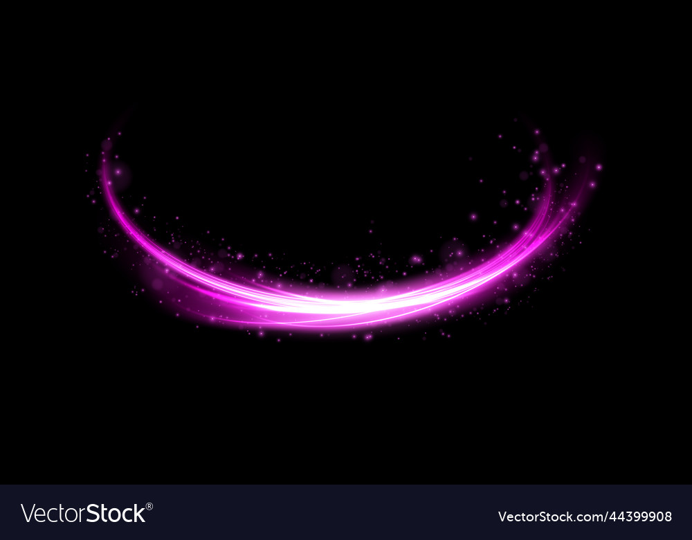 Abstract light lines of movement and speed Vector Image