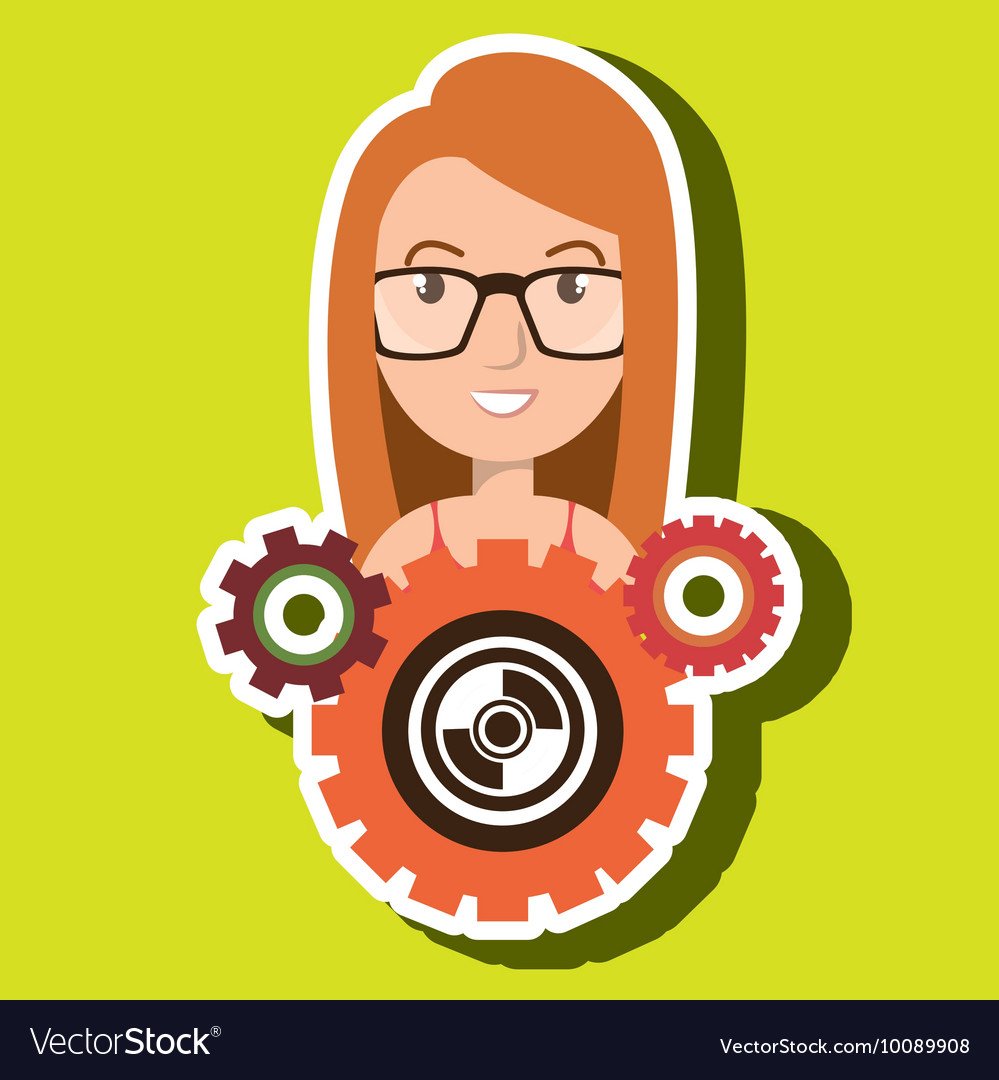 Character gears system symbol