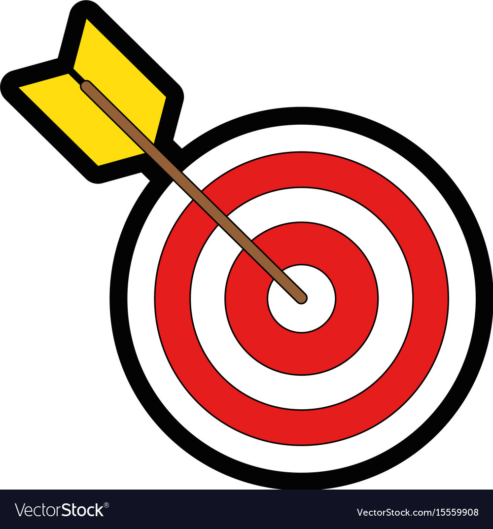 Dartboard target symbol