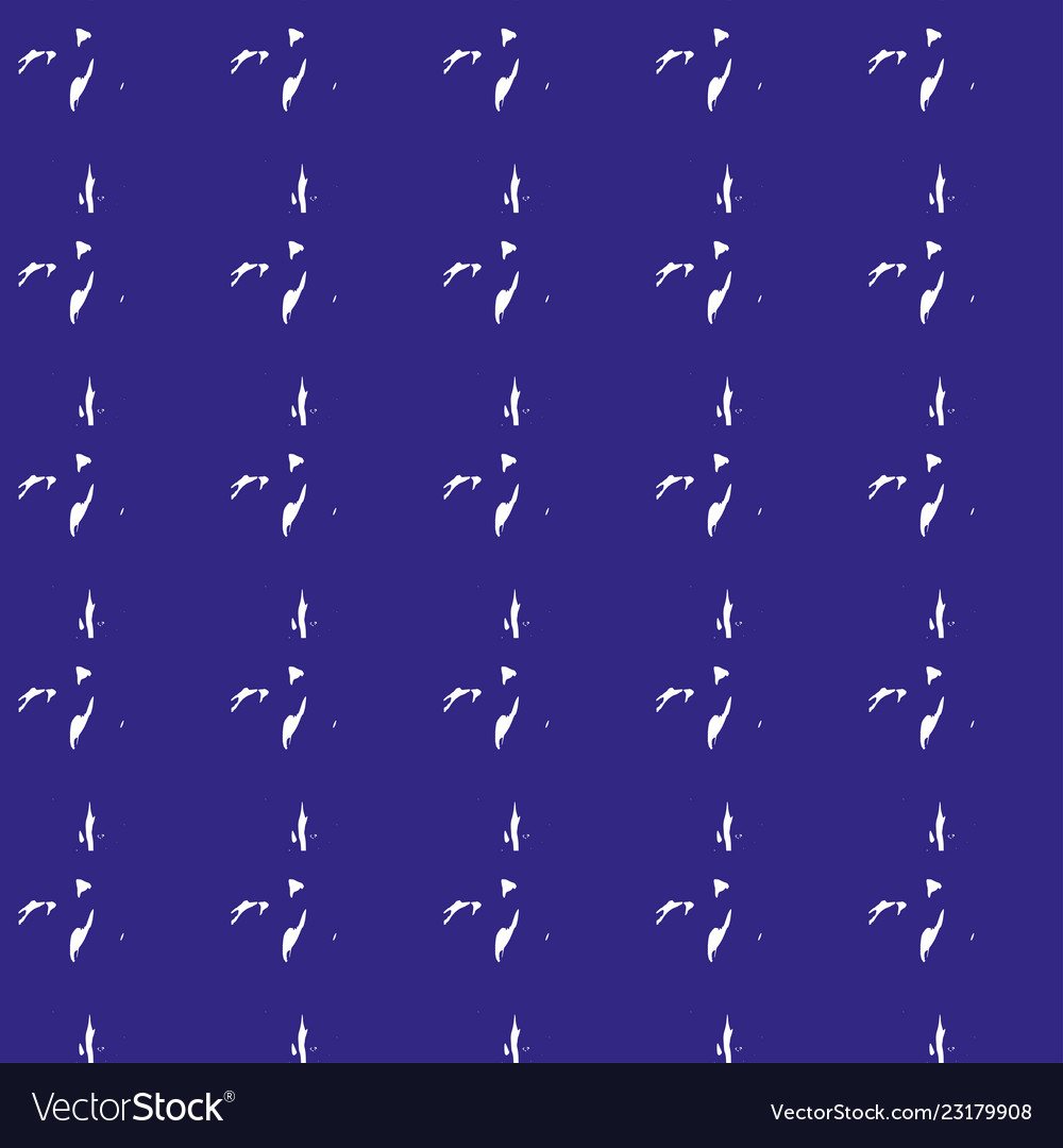 Seamless pattern on a blue background