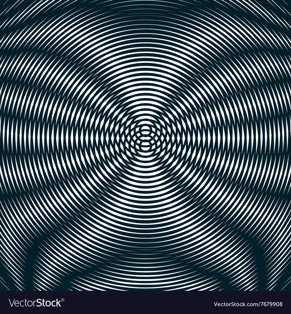 Striped psychedelic background with black